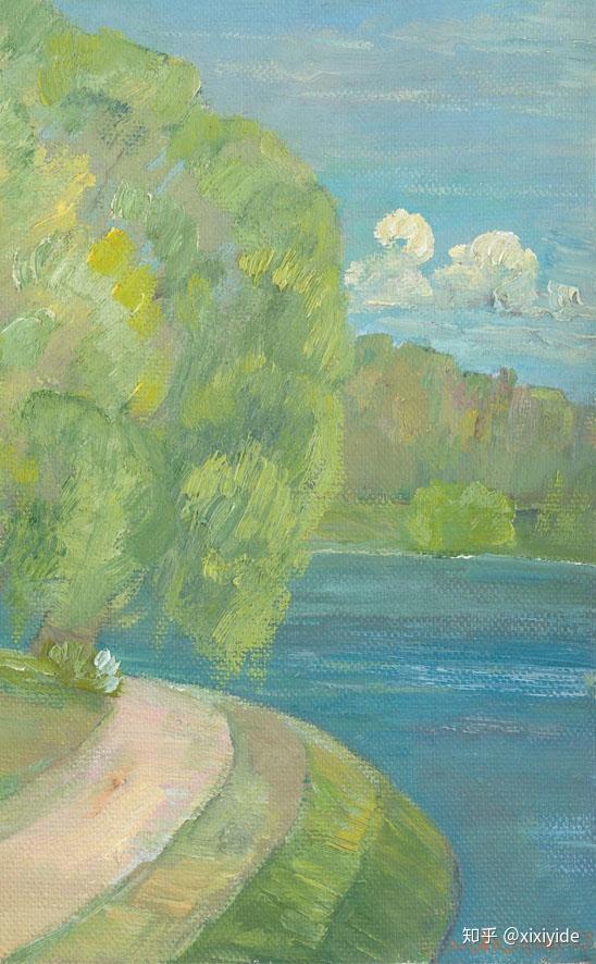 读画 | 碧水蓝天,不染红尘