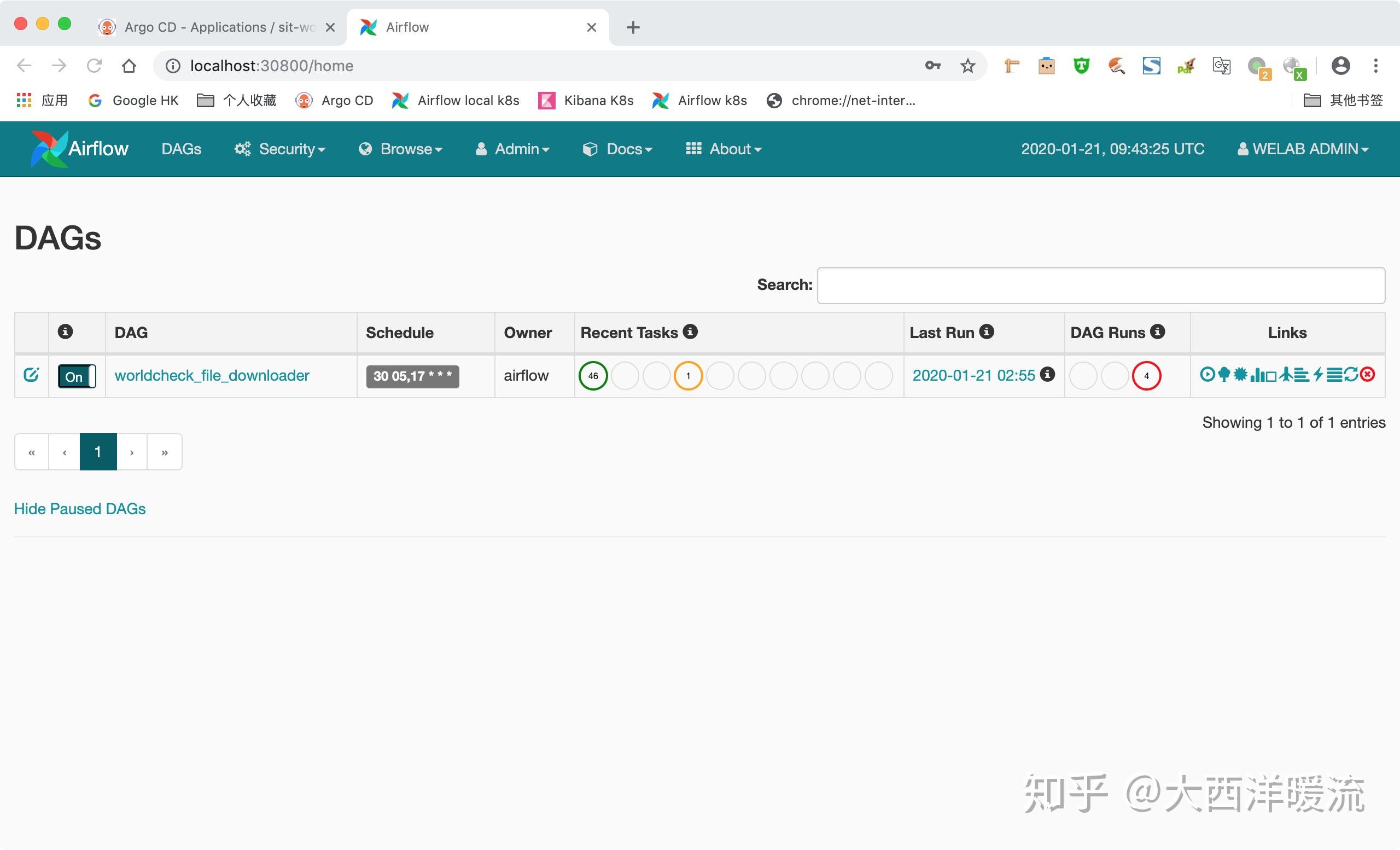 Airflow基础操作流程 知乎