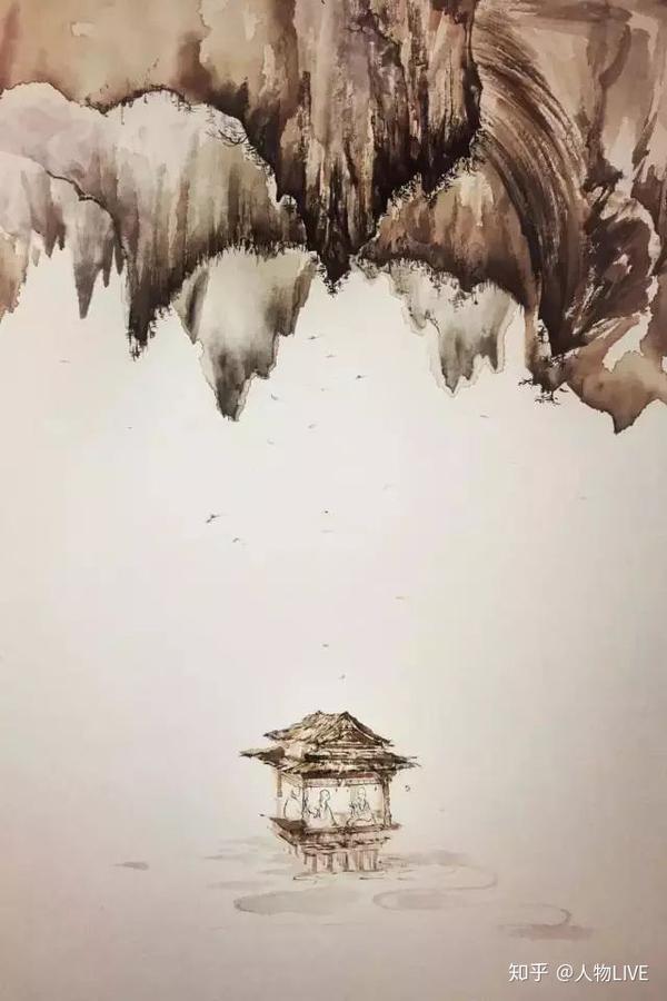美女画师张渔的成名之路：她一出手，就让水墨中国风惊艳3亿人 - 知乎