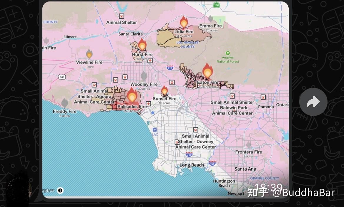 美国加州因山火蔓延进入紧急状态,约 3 万人疏散,目前当地情况如何?