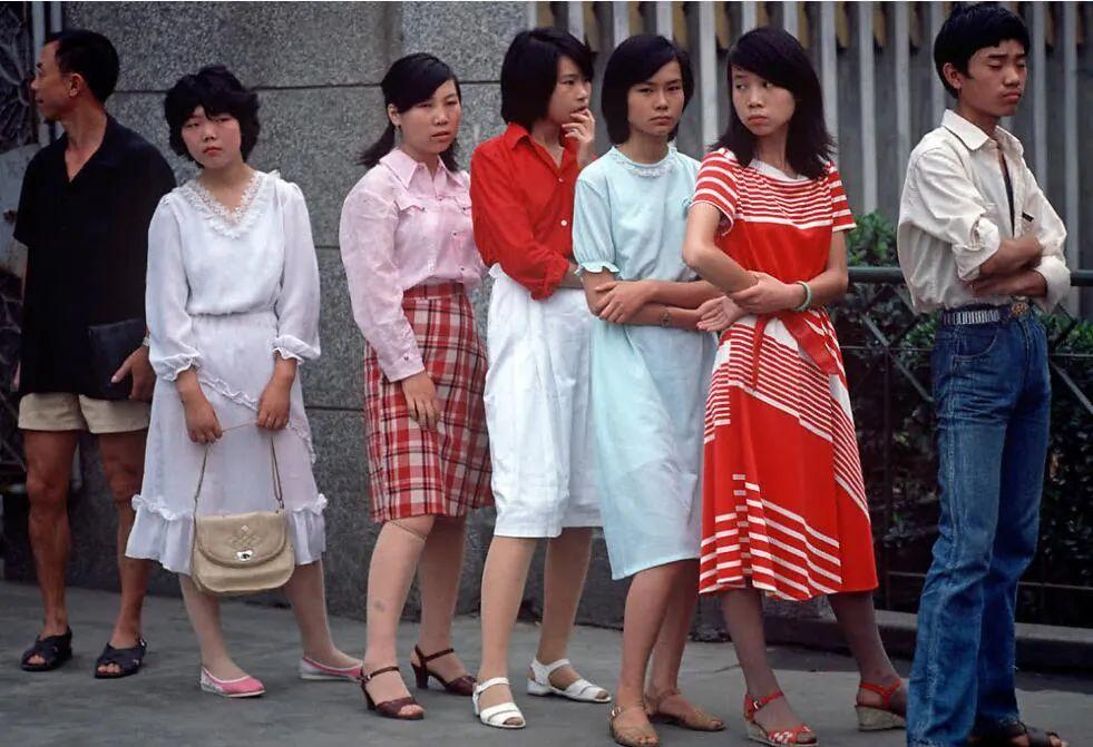 1980年代服装风格图片