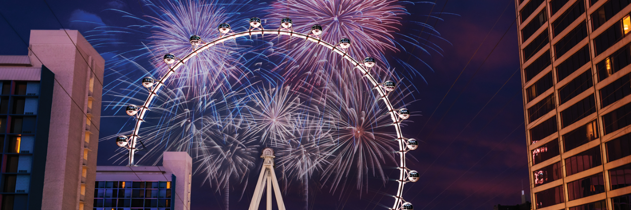 跨年夜怎么过来拉斯维加斯拥抱狂欢