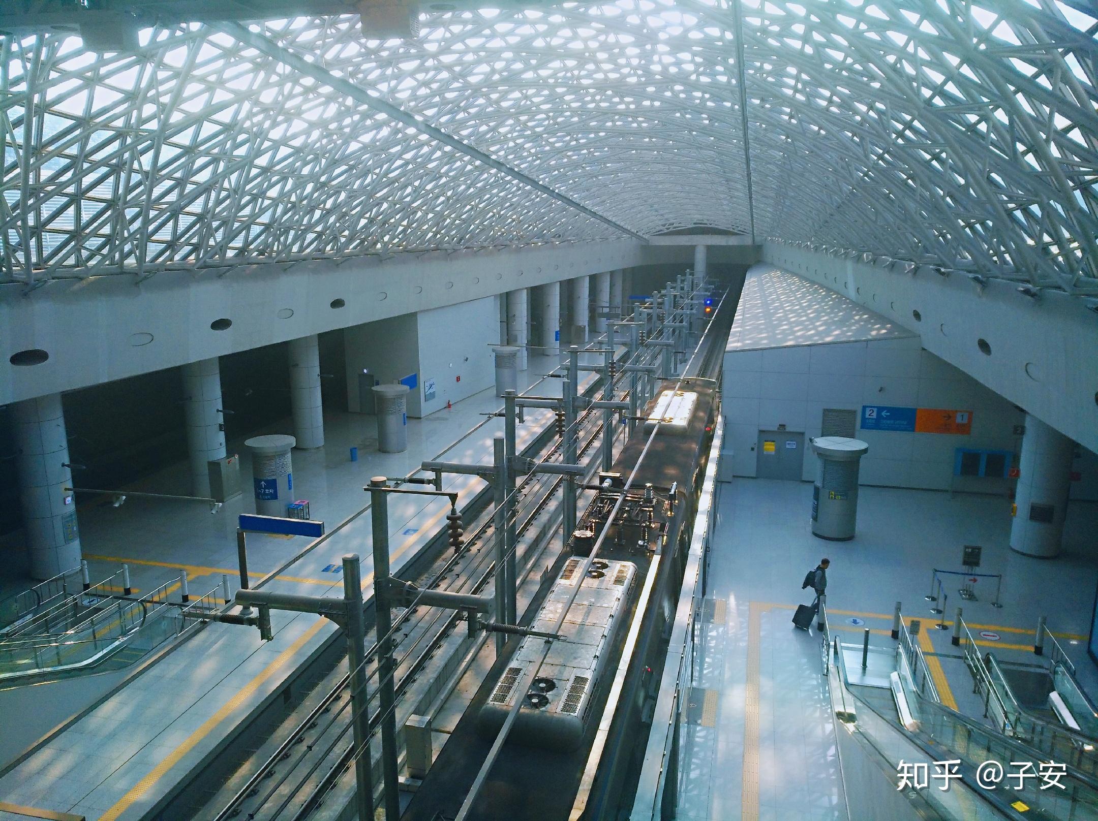 韩国纪行(3): 仁川机场直达列车+磁悬浮体验记 - 知乎