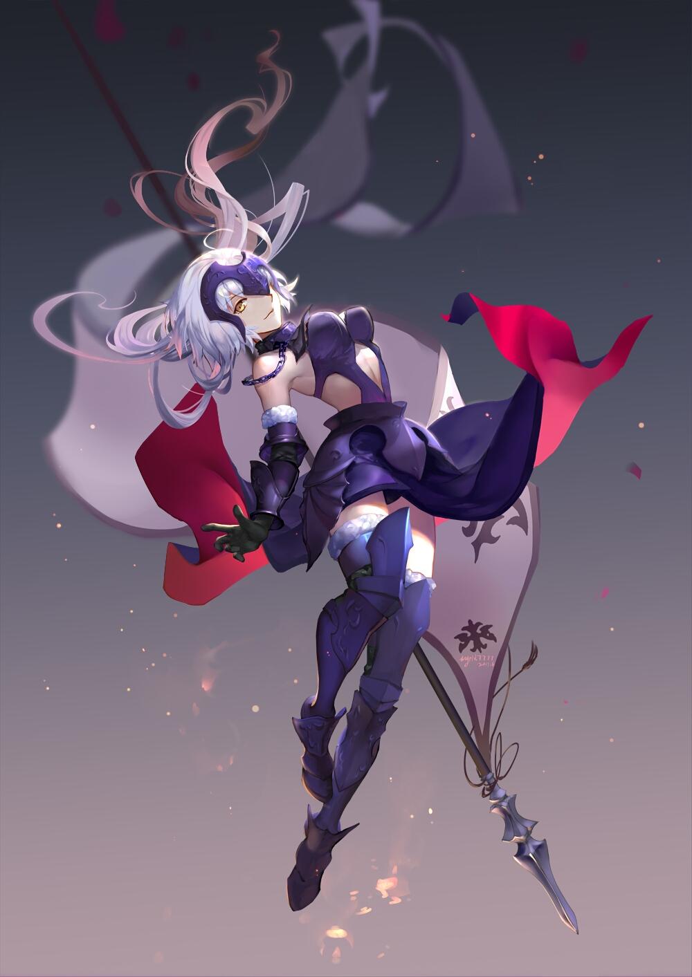 动漫壁纸&美图 | fate第一弹 贞德(黑贞)