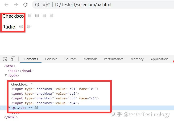 selenium Radio Button和CheckBox处理 知乎