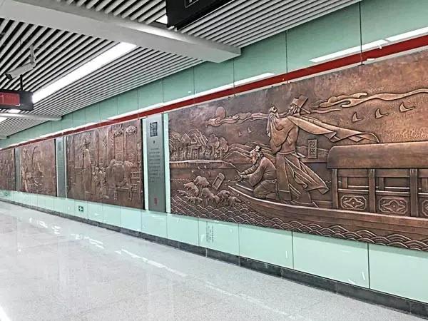独家全景揭秘合肥地铁一号线包公园站文化设计