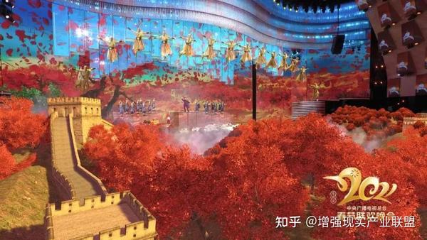 春晚舞台上的增强现实,AR技术如何打造移步换景? - 知乎