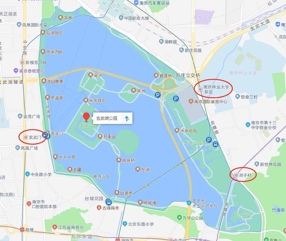 去南京玄武湖公园坐地铁几号线