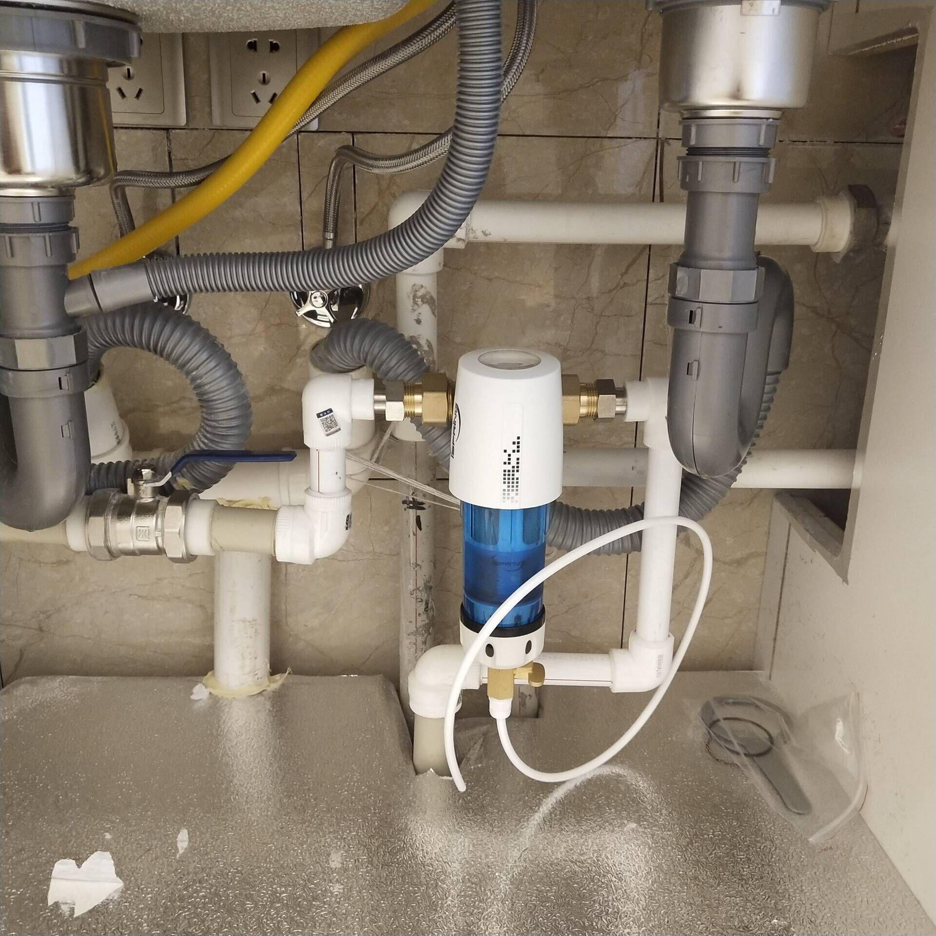 前置过滤器可以横着安装吗? - 知乎