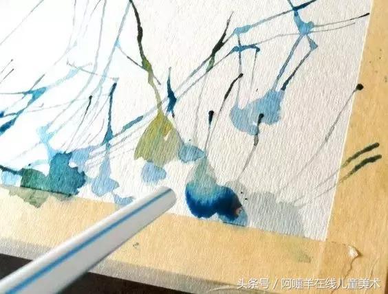 【儿童创意美术】吹出来的画 - 知乎