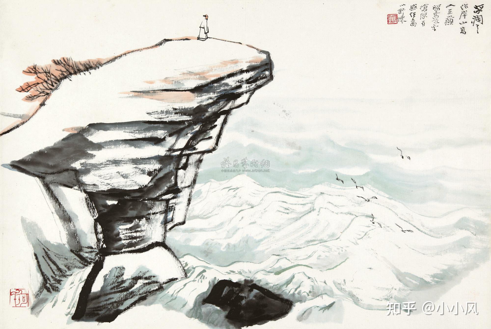 《观沧海》这首诗描绘了一幅怎样的画面?为什么?