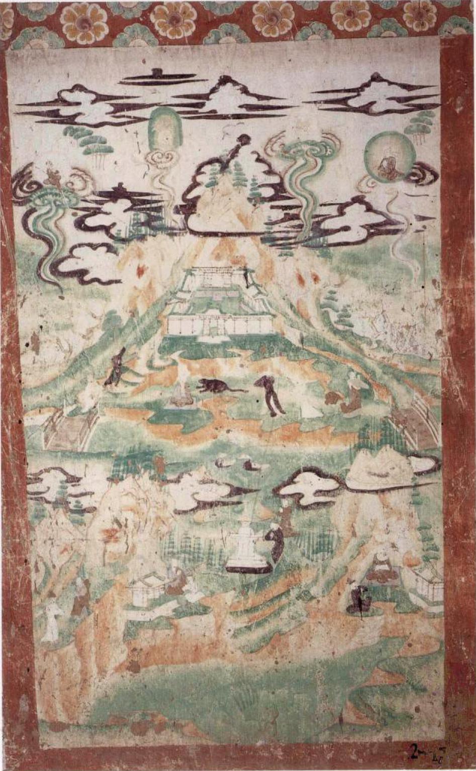 【神游千年,大美敦煌】中唐-159窟西龛-彩塑;文殊普贤经变画:随行乐舞伎,动感十足【高清大图】 - 知乎