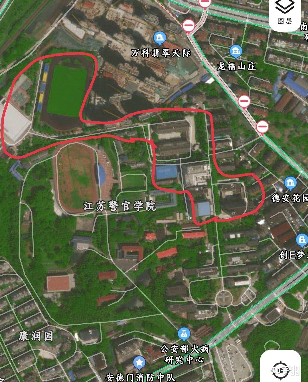 河南警察学院地图图片
