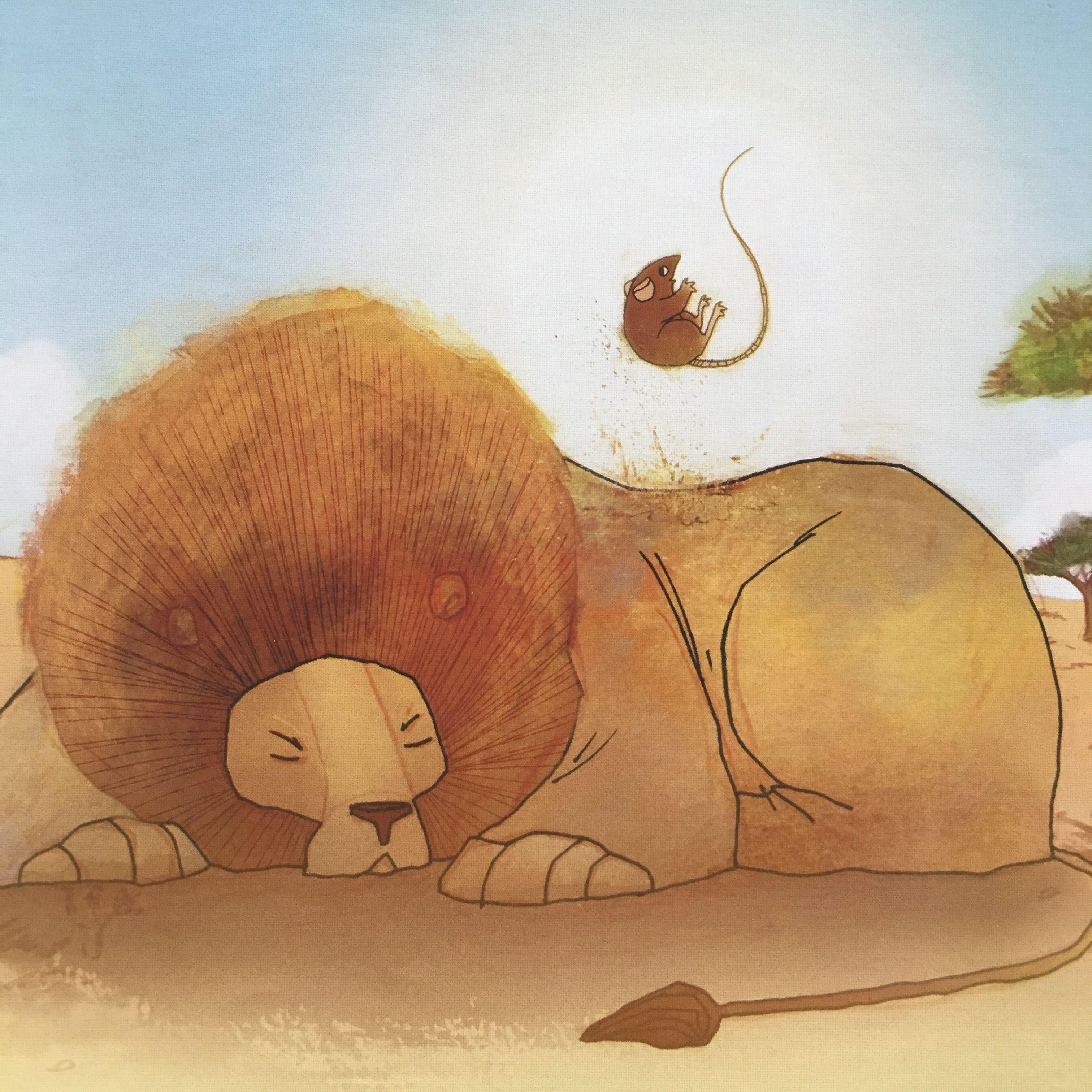 the lion and the mouse 小老鼠与大狮子 the lion and the mouse 小