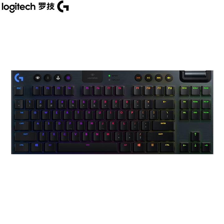 罗技(g)g913 tkl 机械键盘 无线蓝牙双模 rgb背光 矮