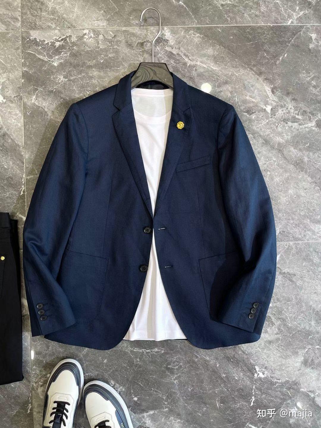 史蒂芬棉麻休闲西装男装