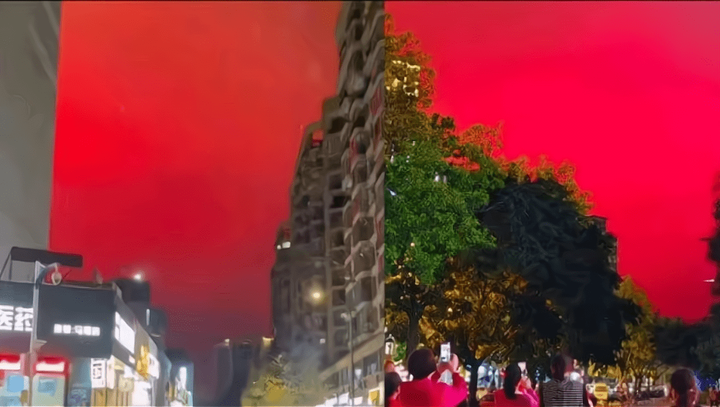 消息来源:《潇湘晨报》4月15日报道《武汉凌晨现红