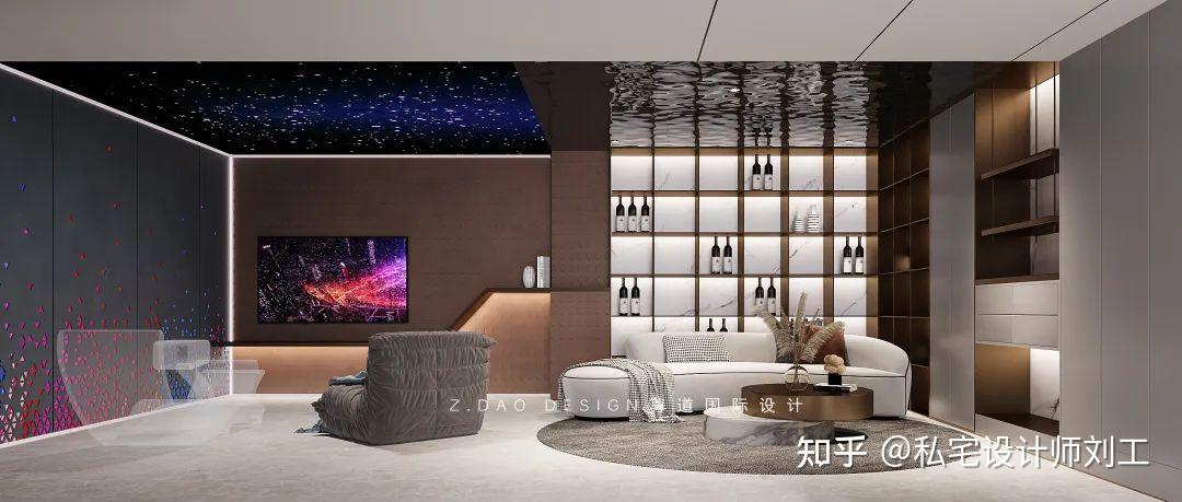 大宅别墅地下室有挑空，做个夹层不香吗？ - 知乎
