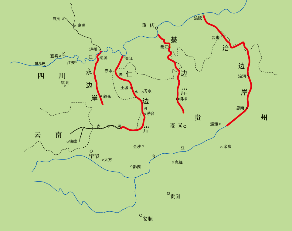 李寻谈酒贵州古盐道与美酒的分布