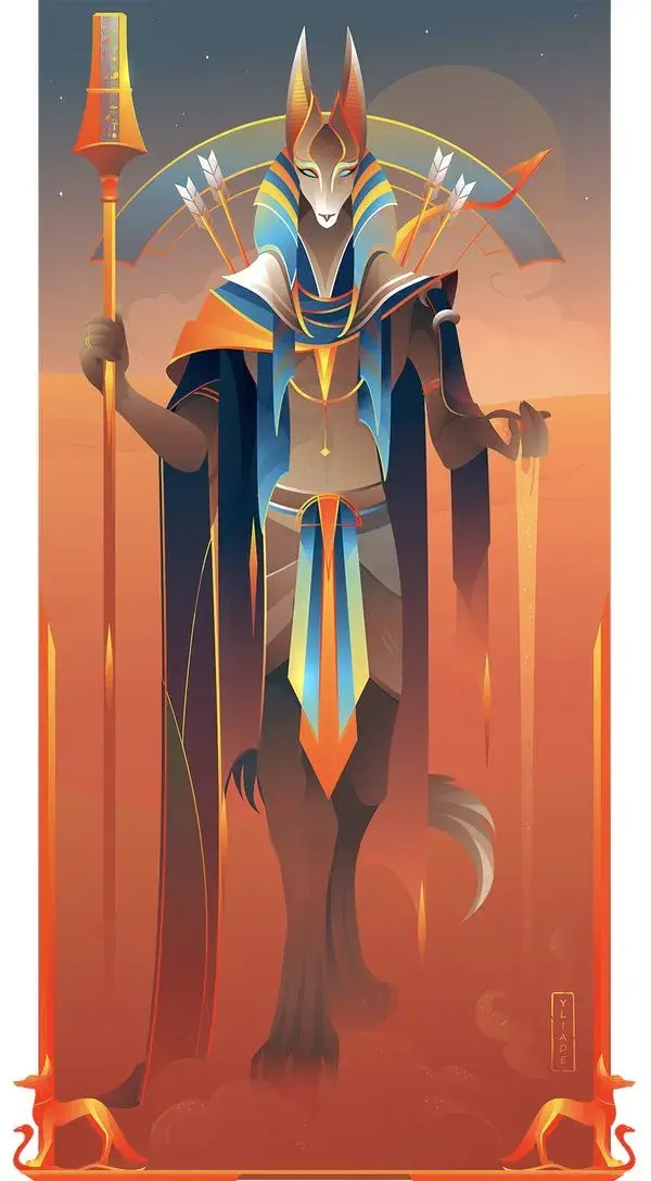 这些埃及众神插画,展现异域神话色彩 - 知乎