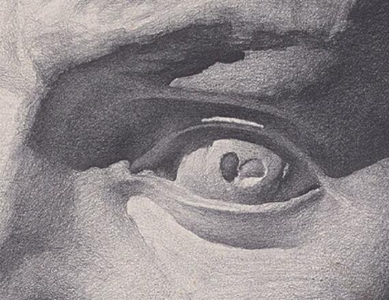 如何评价这幅素描大卫