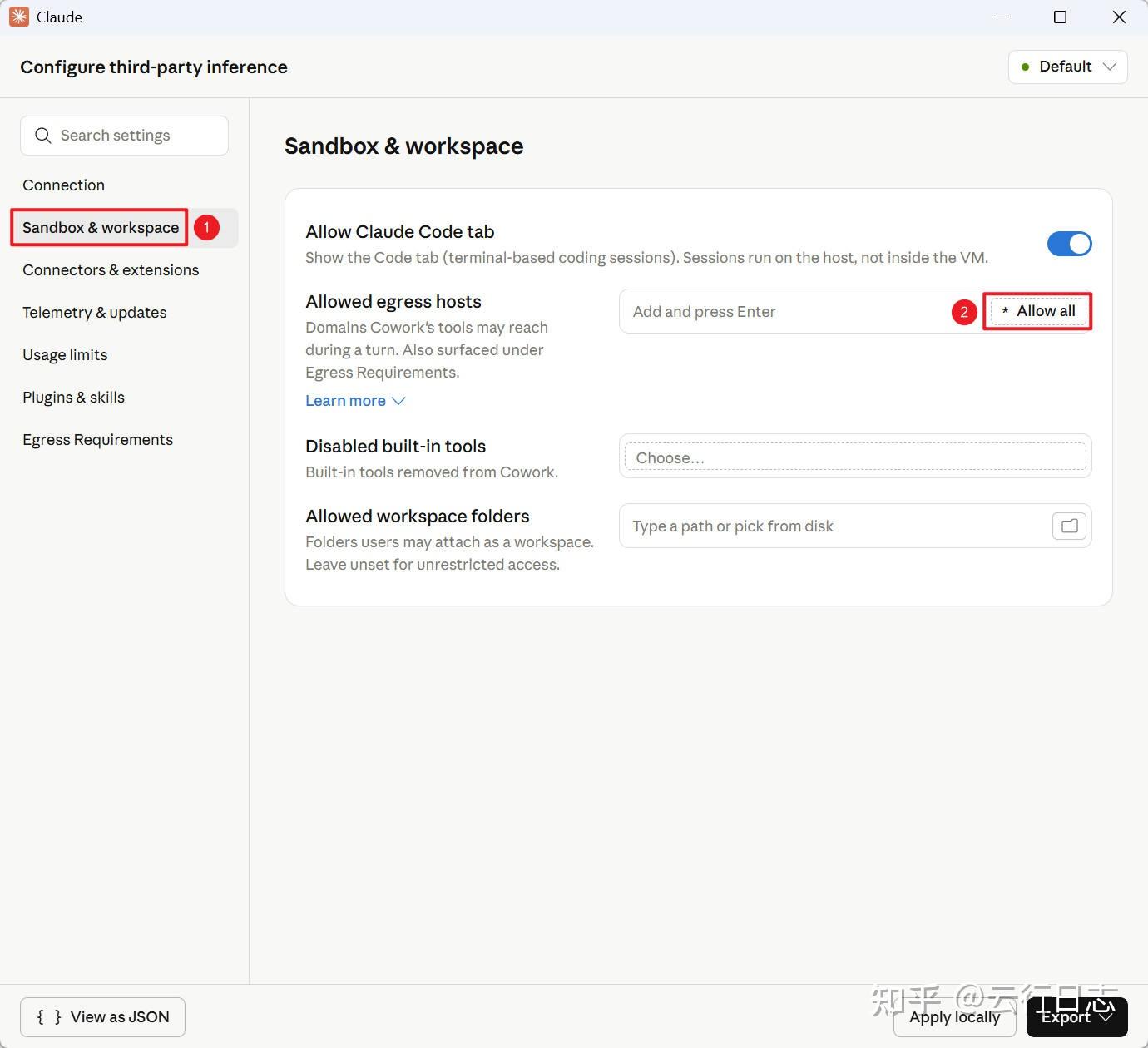 Claude Desktop / Cowork 配置 DeepSeekV4 API 备忘记录 (UPDATE: 最新版本 Cowork 已失效 ...