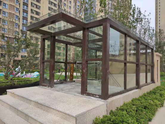 不通地下车库的楼栋,需要从地下车库人行出入口到地下车位