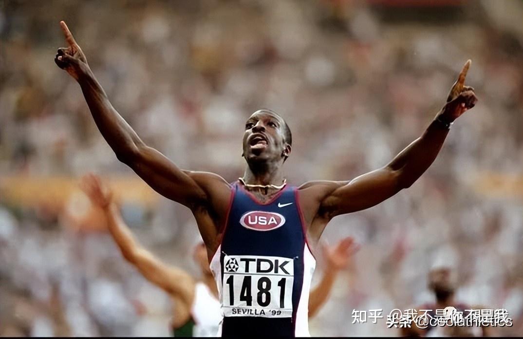 迈克尔·约翰逊斯黛西·迪拉吉拉刘宏宇第七届世界田径锦标赛,美国