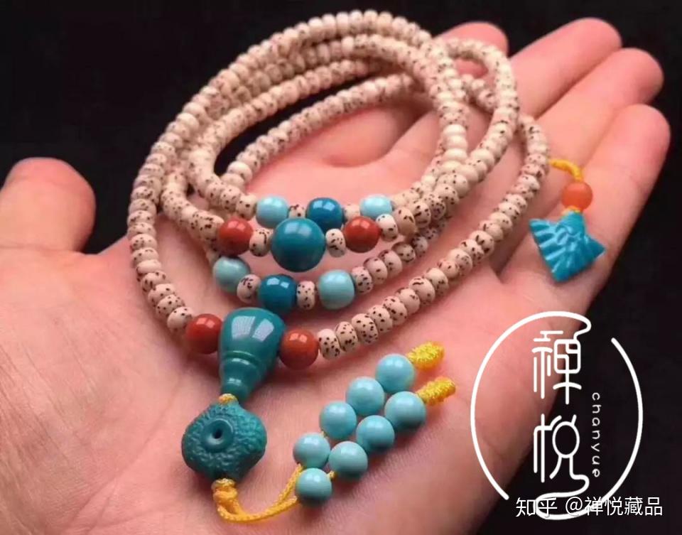 禅悦绿松石三通佛头在配串中起到什么作用