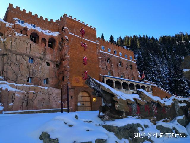 新疆车师古道,天山腹地"天路"古道的绝美风景,如白雪童话小镇