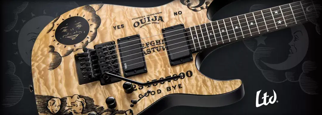 kirkhammett恐怖电影迷的恐怖电影主题吉他下