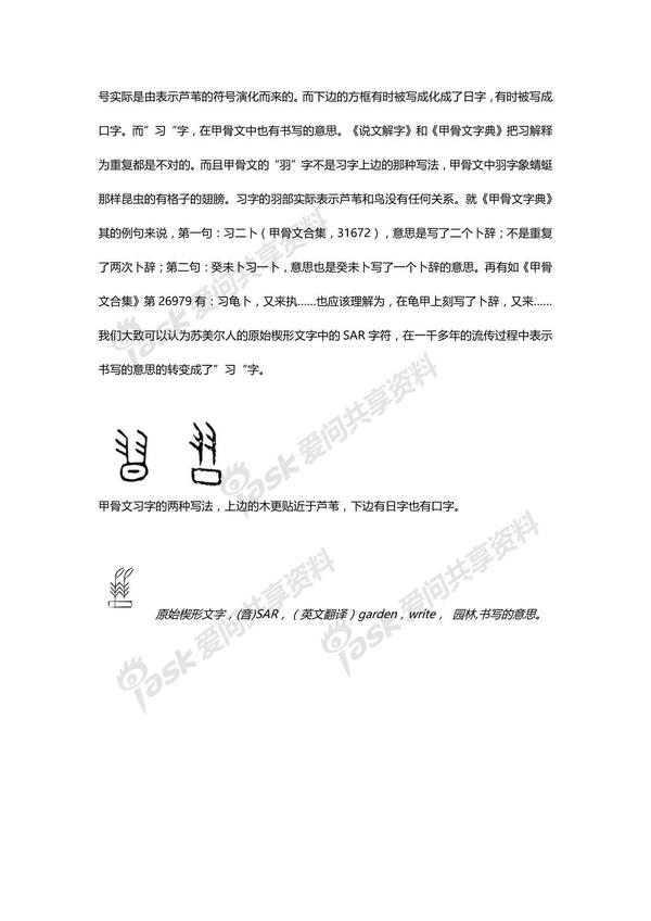 如何看待 甲骨文来源于古代苏美尔原始楔形文字的证据 一文 Salieri 的回答 知乎