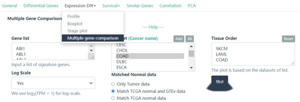 TCGA分析的数据库——GEPIA数据库的使用教程！！ - 知乎