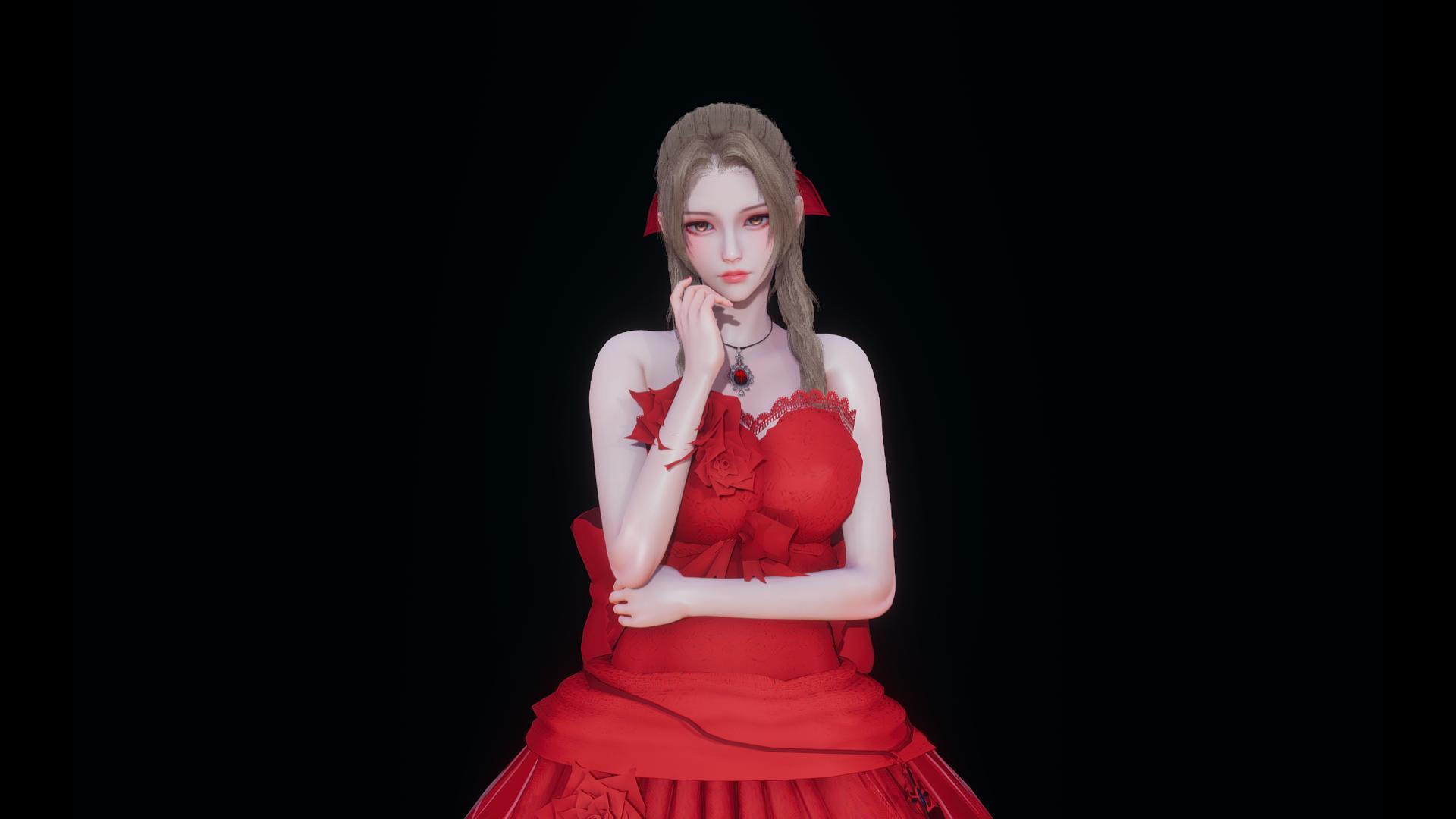 S2精品人物卡 最终幻想7爱丽丝 改版