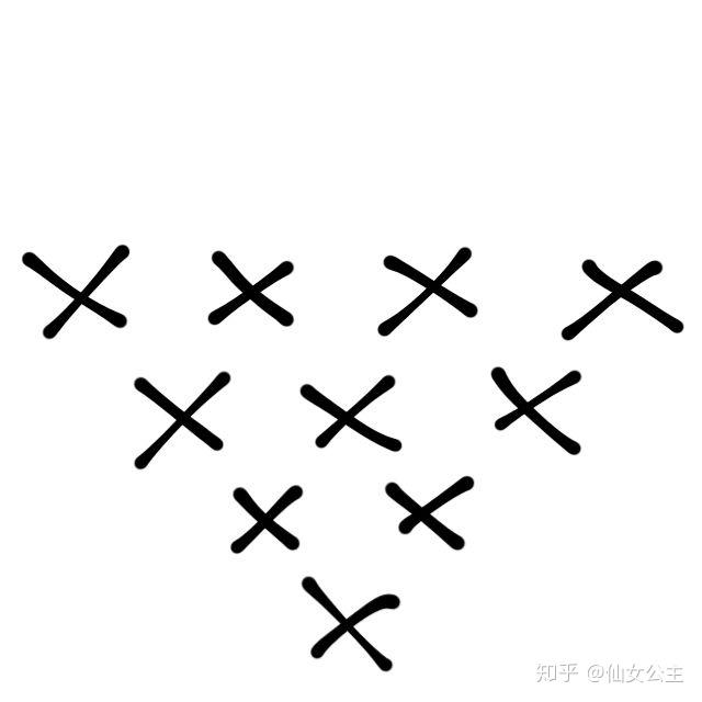 十个人的舞蹈队形怎么排?