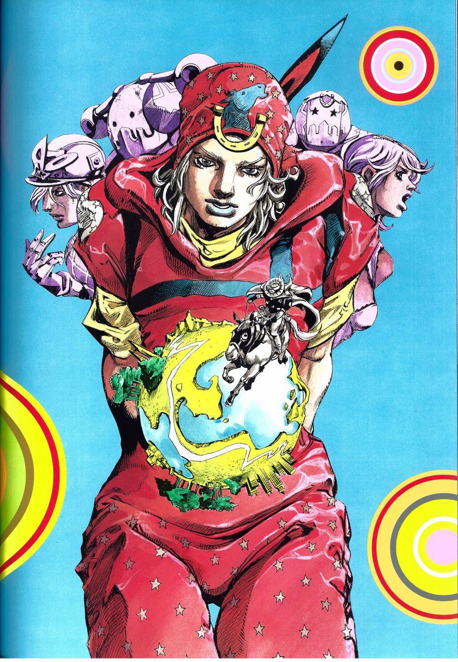 哪位大哥有这种jojo漫画的图吗