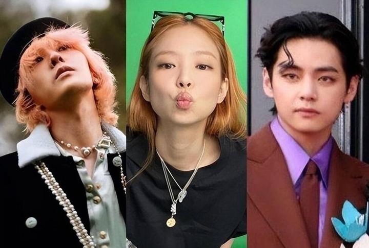 jennie及其前男友权志龙,现男友金泰亨都参加了火星哥首尔演唱会