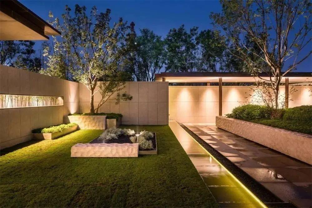 家居空间之庭院的灯光设计