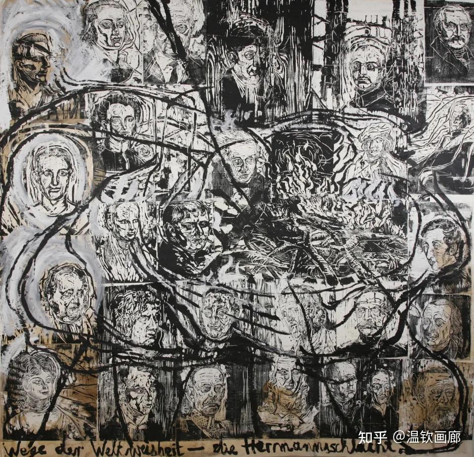 德国新表现主义代表艺术家安塞姆·基弗 anselm kiefer