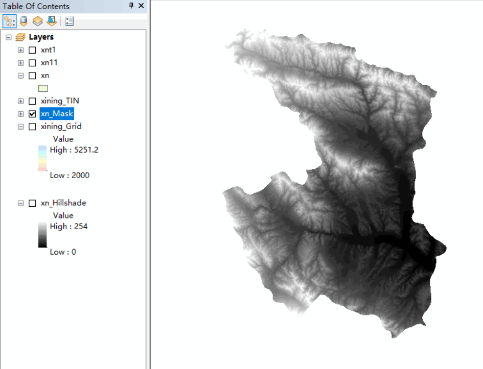 arcgis教程43arcgis地形分析