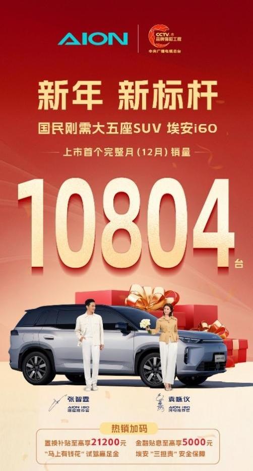 春节购车真相:首月销量破万,埃安i60如何成为家庭刚需"最优解"?