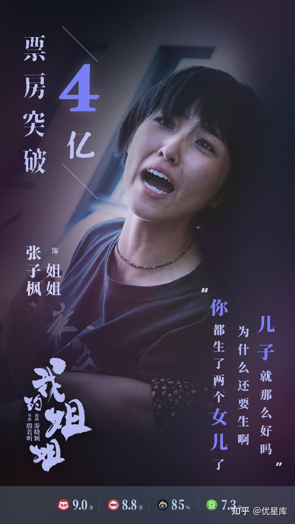 电影我的姐姐高分高口碑好评不断张子枫共情式演技催泪全网