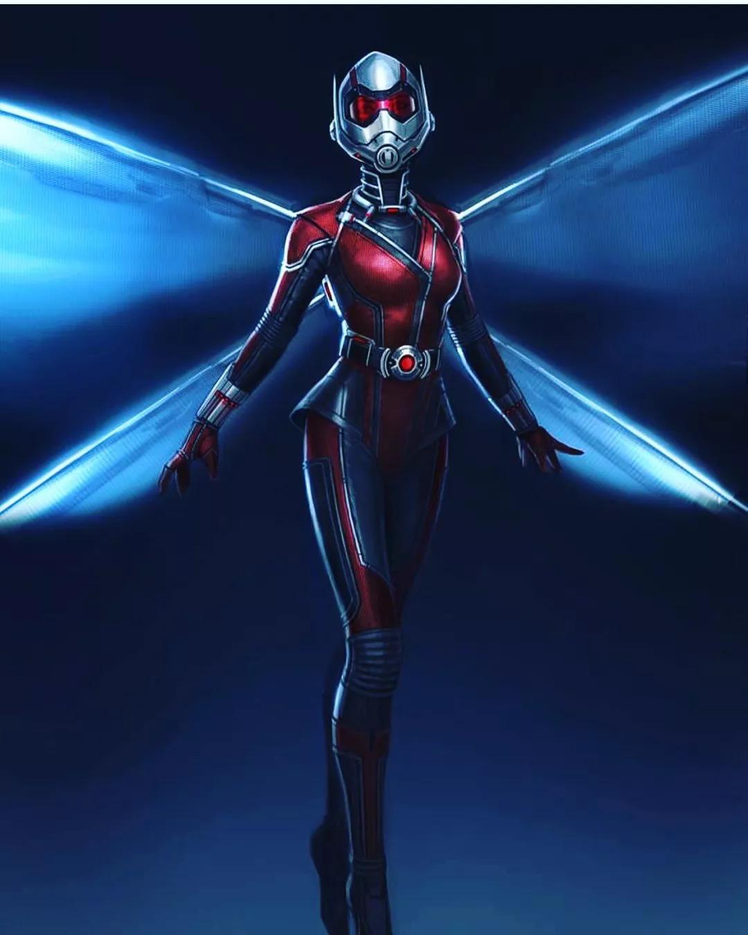漫威最厉害的女英雄之一,《蚁人2》超酷概念设计
