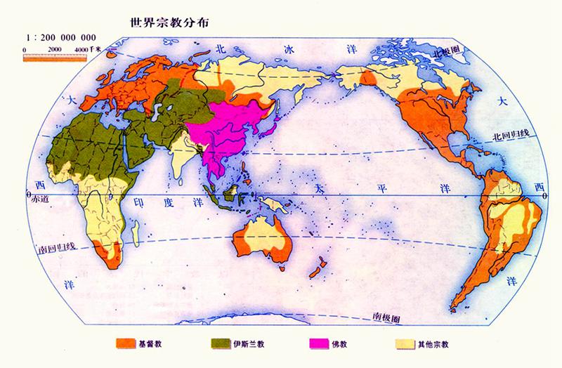 世界宗教人口_世界人口与宗教信仰者统计表(2)