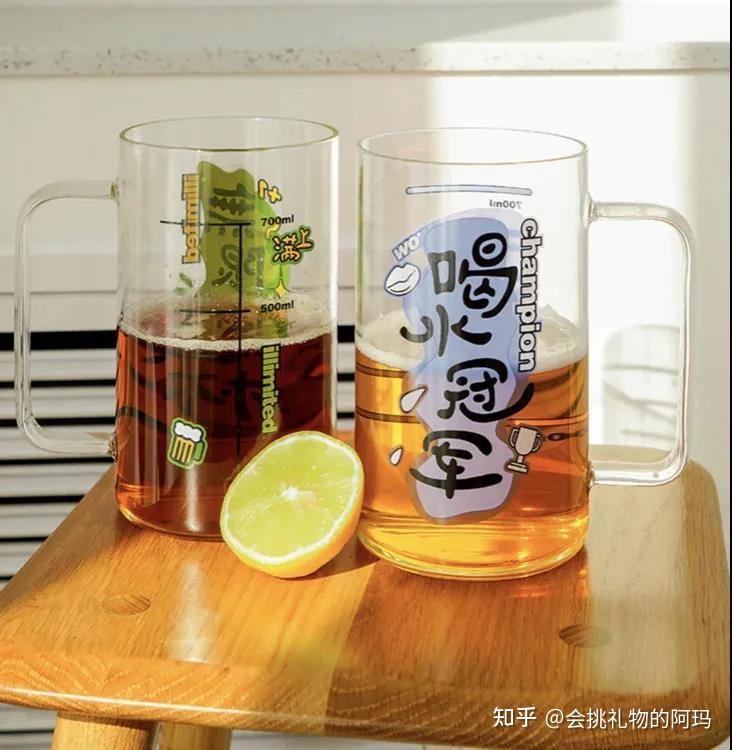 自带清凉感的玻璃杯夏天用它们feel倍爽