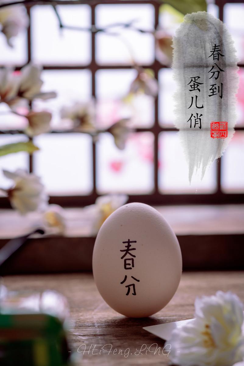 每年春分,有许多人会乐此不疲地做"竖蛋"试验.春分到,蛋儿俏.