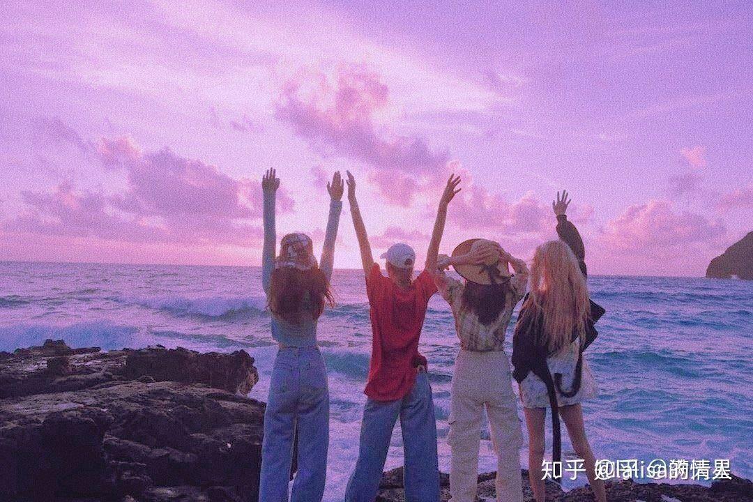 求blackpink四人团体照