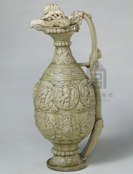 博物馆里的瓷器史 11 唐青釉凤首龙柄壶 故宫博物院藏 知乎 博物馆里的瓷器史 11 唐青釉凤首龙柄壶 故宫博物院藏 知乎