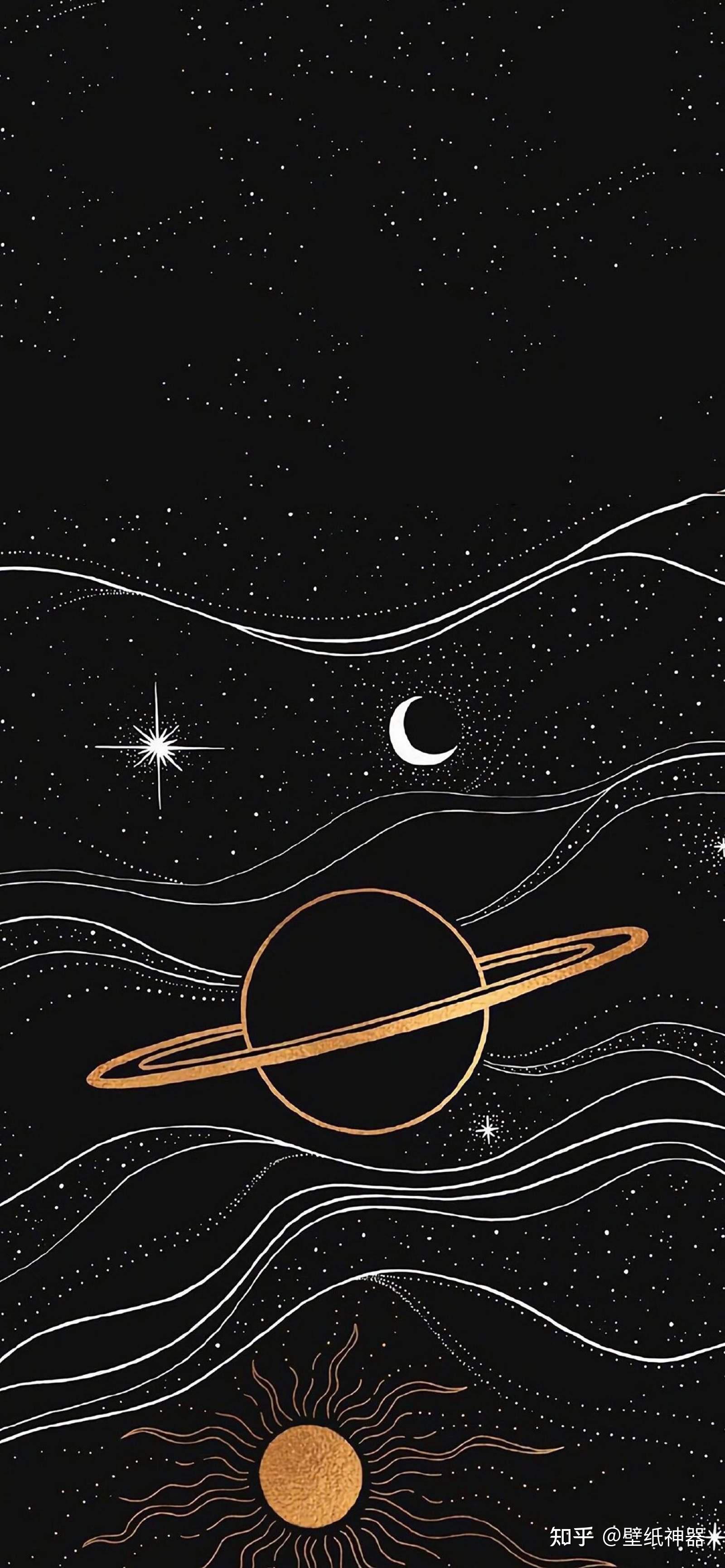 有哪些适合全面屏手机的壁纸?