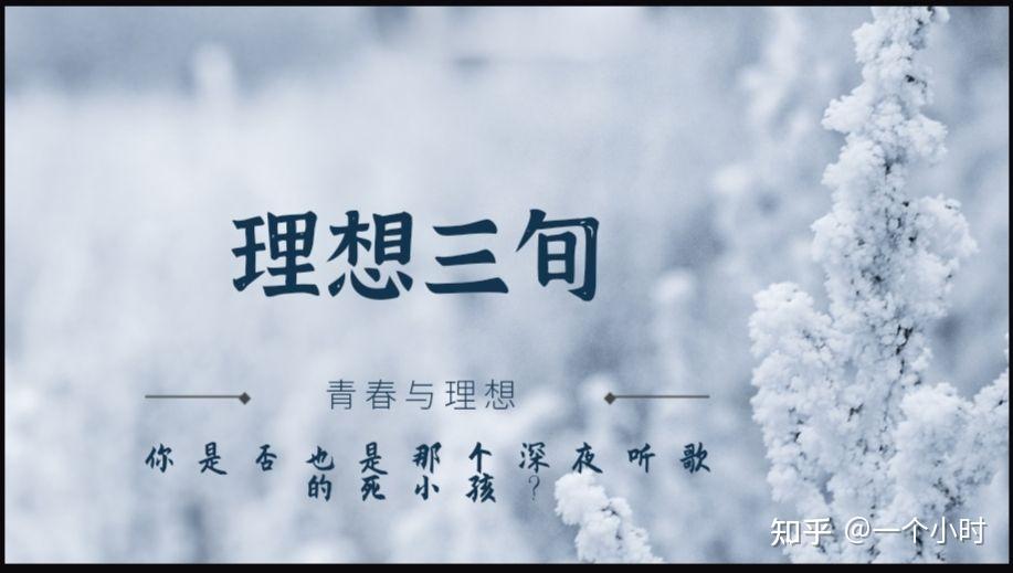 陈鸿宇理想三旬歌词什么意思